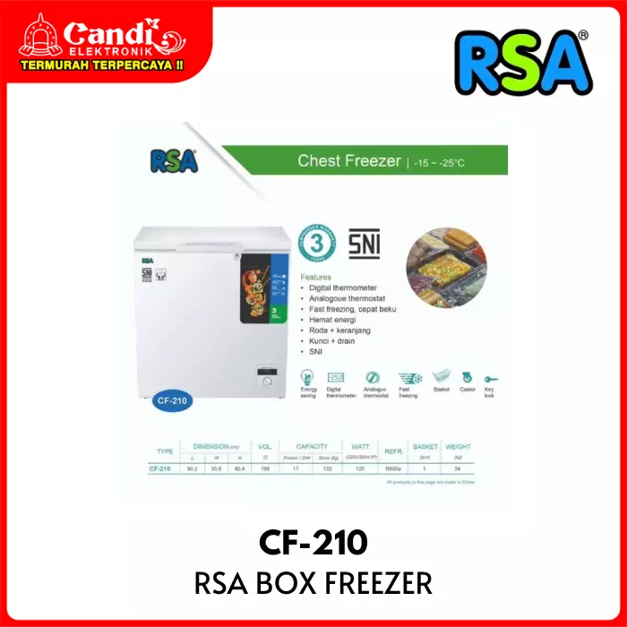 BOX FREEZER RSA